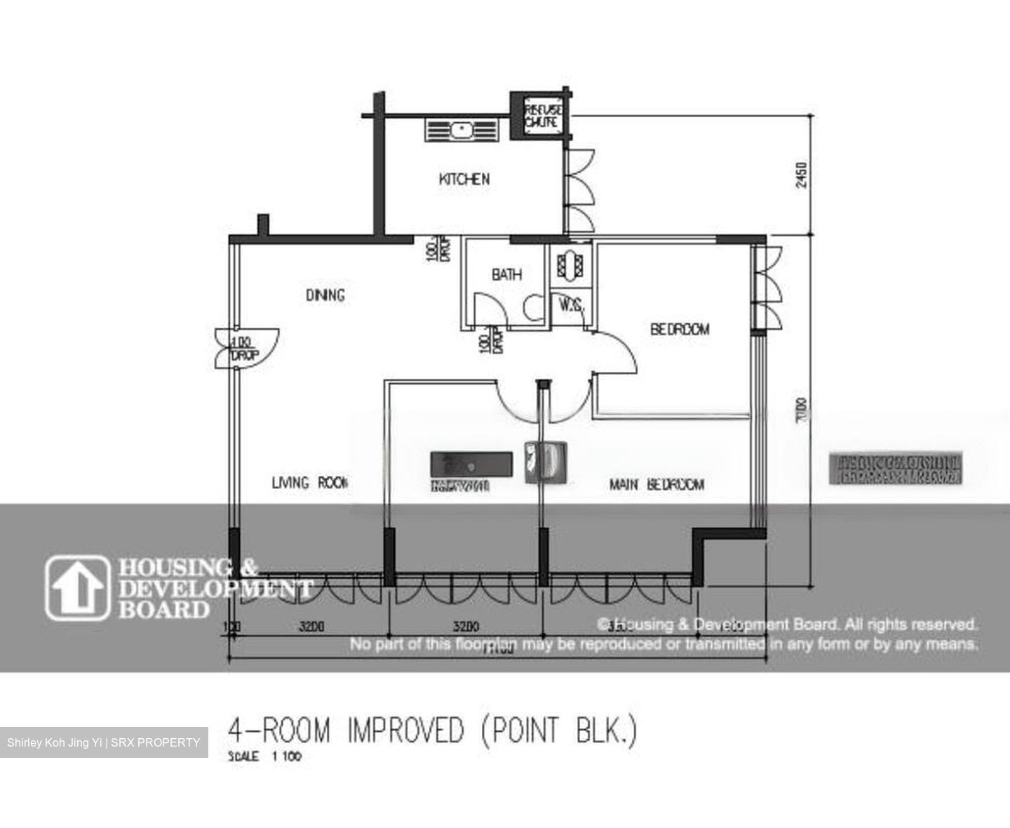 Blk 7 Tanjong Pagar Plaza (Bukit Merah), HDB 4 Rooms #466786401